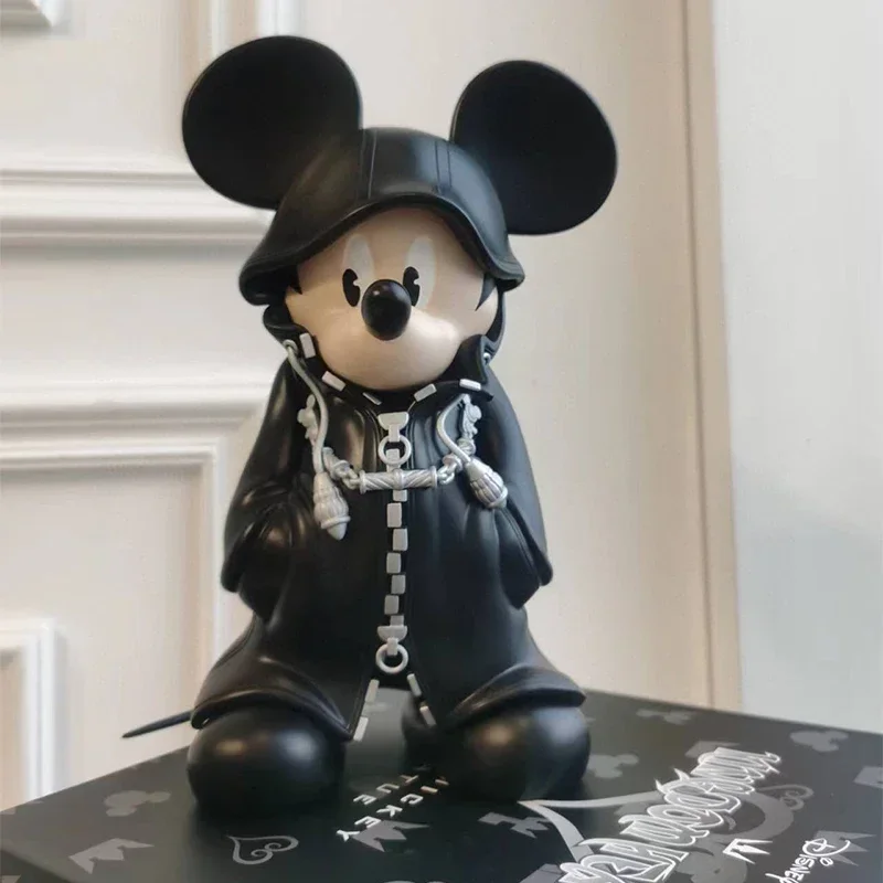 30cm Disney Mickey Mouse Figure Kingdom Hearts Action Figurines Anime Ornament Resin Collection Dolls Model Toys Birthday Gift