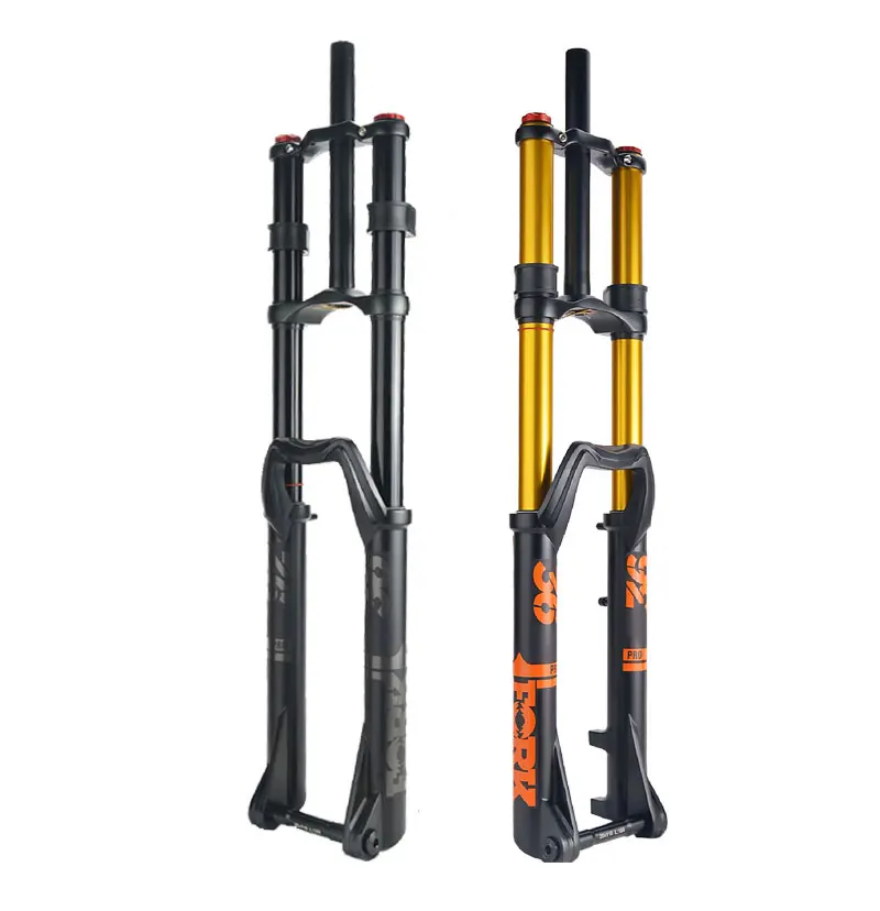 

Factory Sell 27.5 29ER Mtb Suspension Forks DH AM Thru Axle Downhill Double Crown Bicycle Front Air Fork
