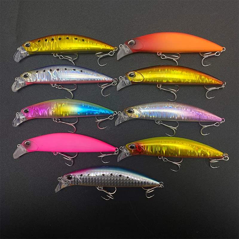 95mm 30g Heavy Sinking Minnow Fishing Lure Saltwater Long Cast Artificial Hard Baits duo Beach Walker Seabass Swimbait Supplies