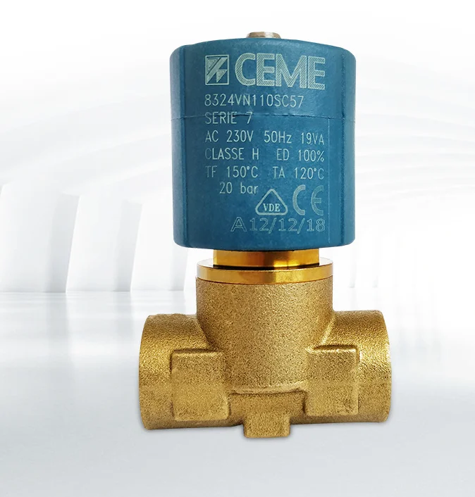 

Italy CEME 4 Points Solenoid Valve 8324VN110SC57 G1/2 Interface