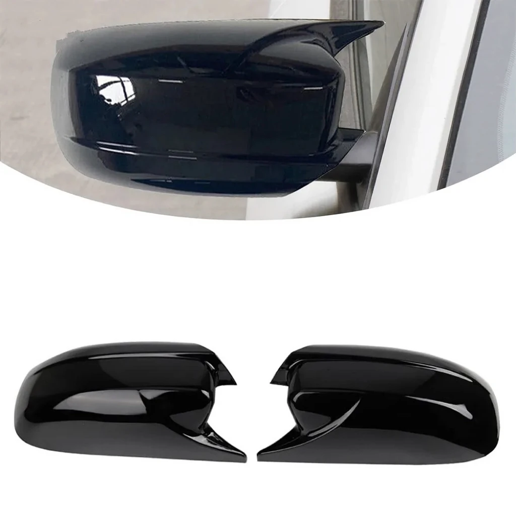 Car Rearview Side Mirror Cover For Dodge Charger for Chrysler 300 2011 2013-2021 Wing Cap  StickerView Case Trim Carbon Fiber