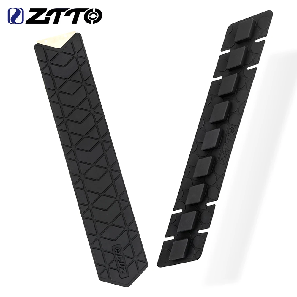 ZTTO MTB Bike Frame Protector Silicone Airbag Bicycle Chainstay Protective Guard Pad Air Bag Downtube Sticker Anti Chain Knock