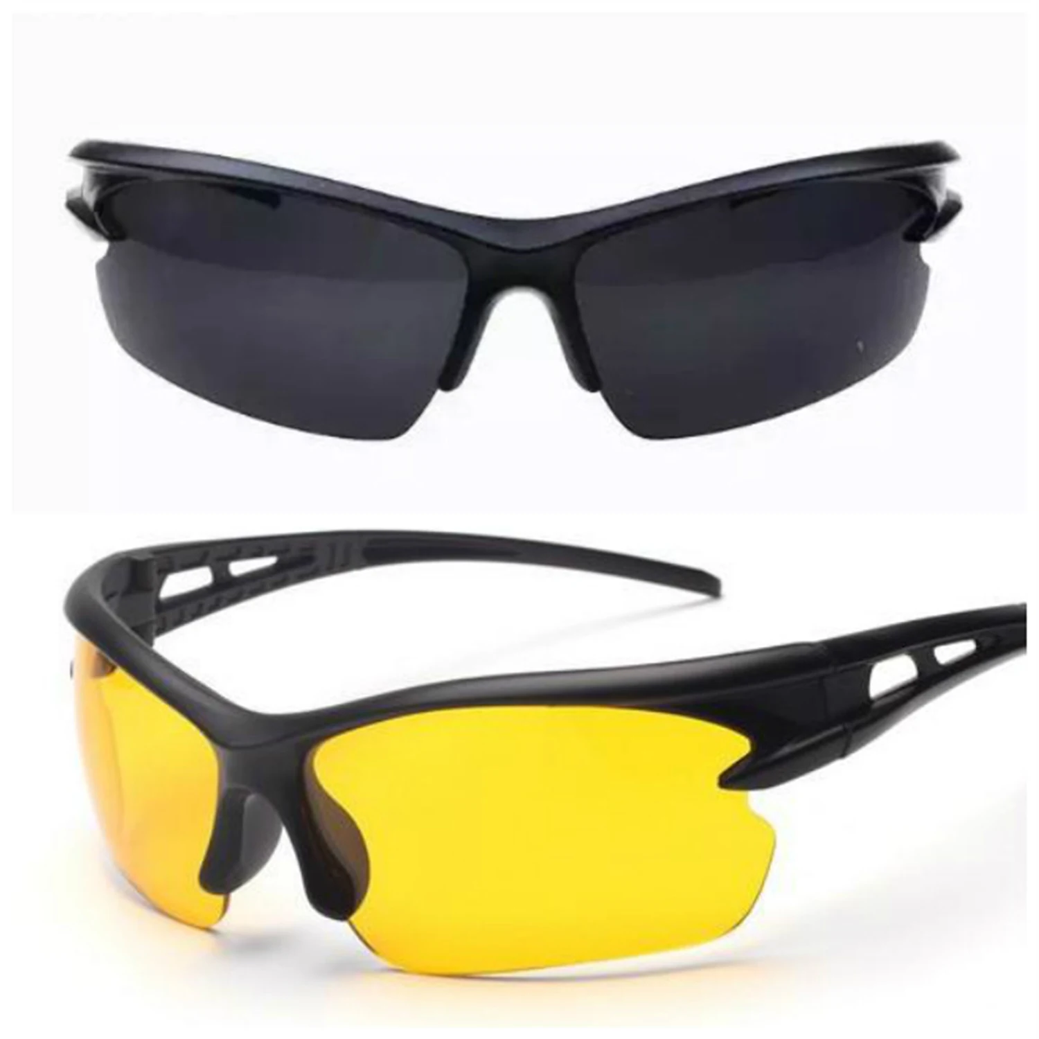 2024 Night Vision Glasses Photochromic Polarized Sunglasses Men Outdoor Sport Sun Glasses Day Night Vision Driver Goggles