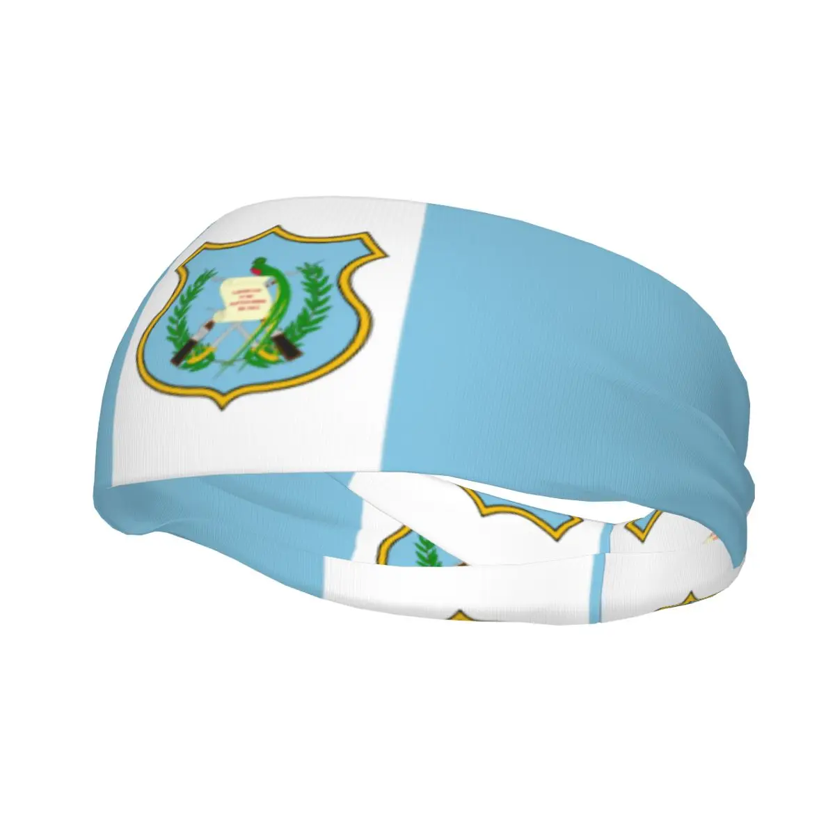 

Sports Headband Portable Hair Band Flag Of Guatemala Print Hair Wrap Brace Cycling Running Exercising Sweatband