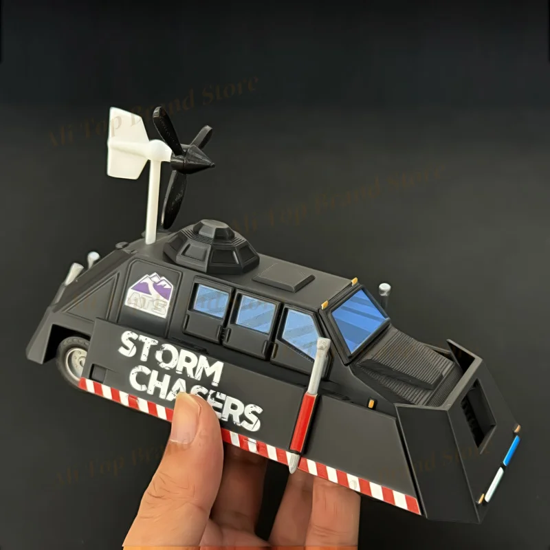 Deployable TVI2 Tornado Intercept Vehicle Static Scale Model Collectible Desk Ornament Gift For Storm Chaser Meteorology Fans