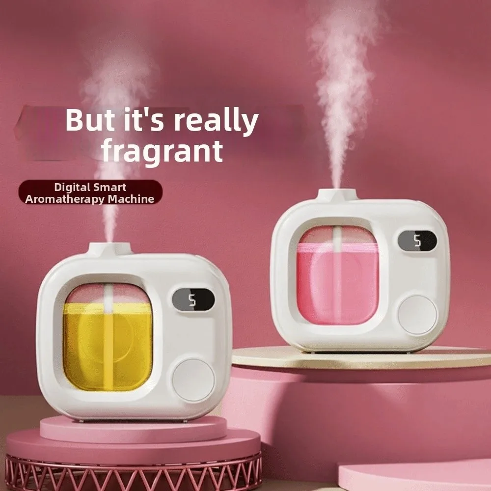 With 45ML Essential Oils Aromatherapy Machine Deodorization LED Display Screen Fragrance Sprayer Machine 5 Adjustable Levels