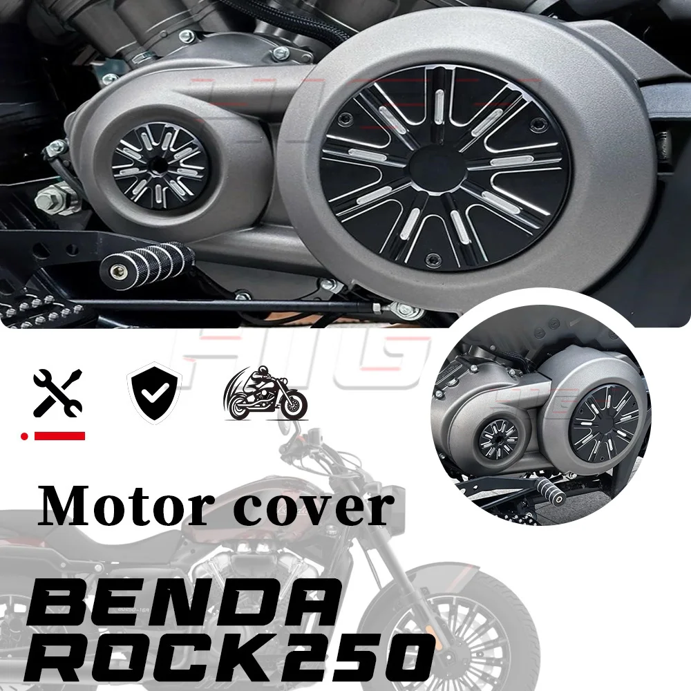 

Engine side cover decorative small flying cover BENDA ROCK 250 motor cover rock250 250ROCK