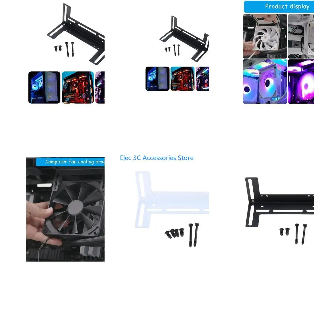 Y51A Computer Heat Sink Fan Holder Metal Water Pump Tanks Mounting Stand 120x50x50mm