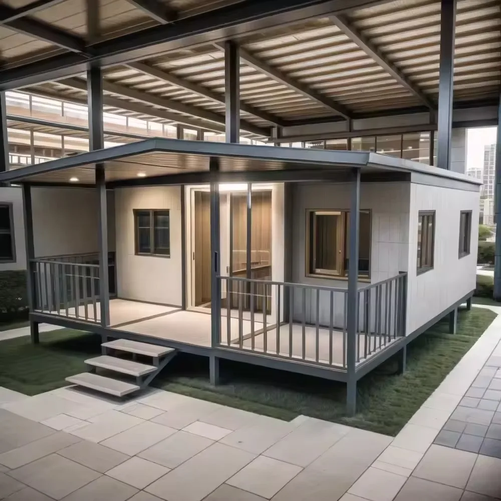 الجملة منازل الجاهزة قابلة للتوسيع 40Ft 60m2 وحدات جاهزة الحاويات المنزل الفاخرة دائم فيلا بيع المصنع مباشرة