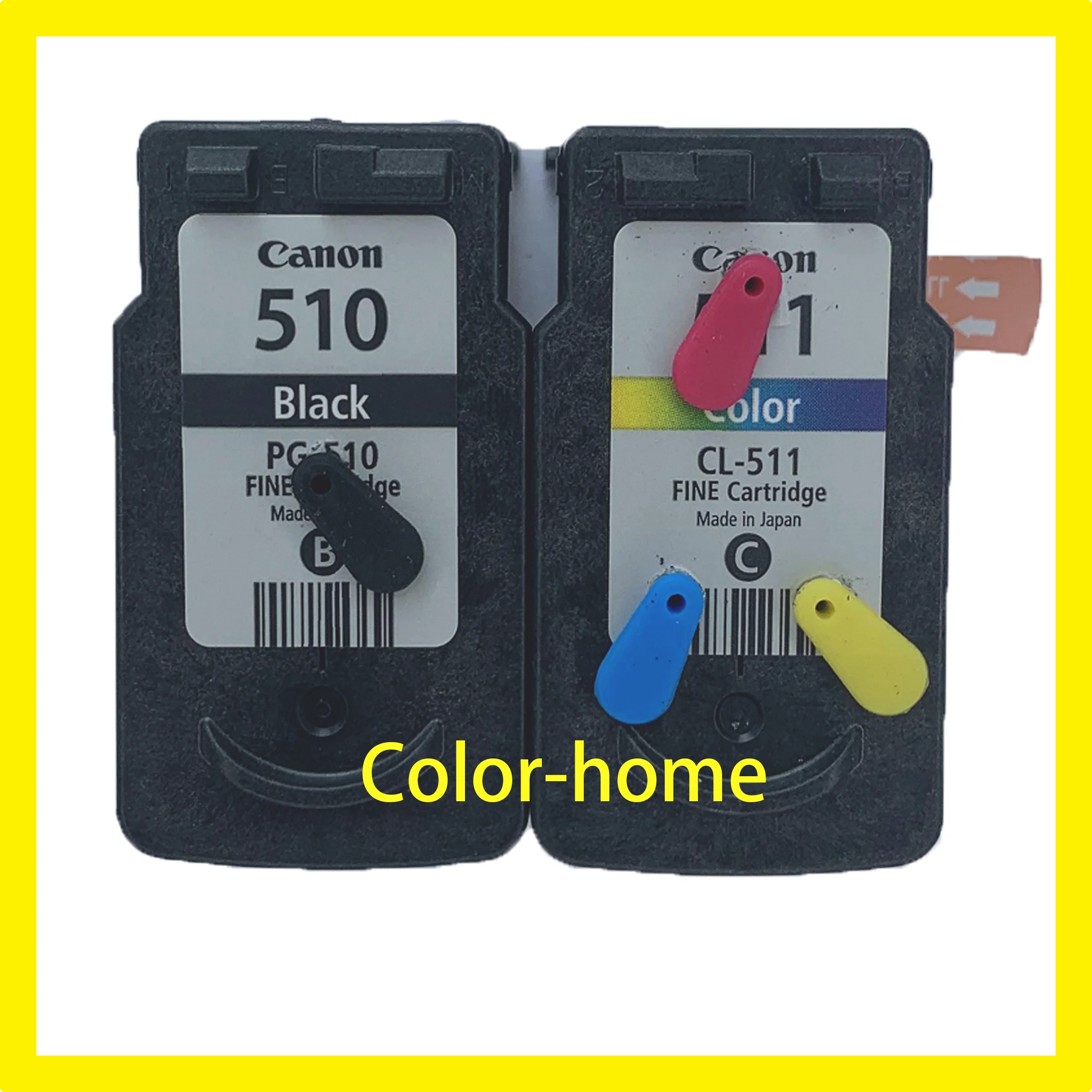 PG-510 CL-511 COLOR  INK CARTRIDGE FOR CANON PIXMA MP230 MP237 MP240 MP250 MP252 MX330 MX360 INKJET PRINTER （PG510 CL511)）