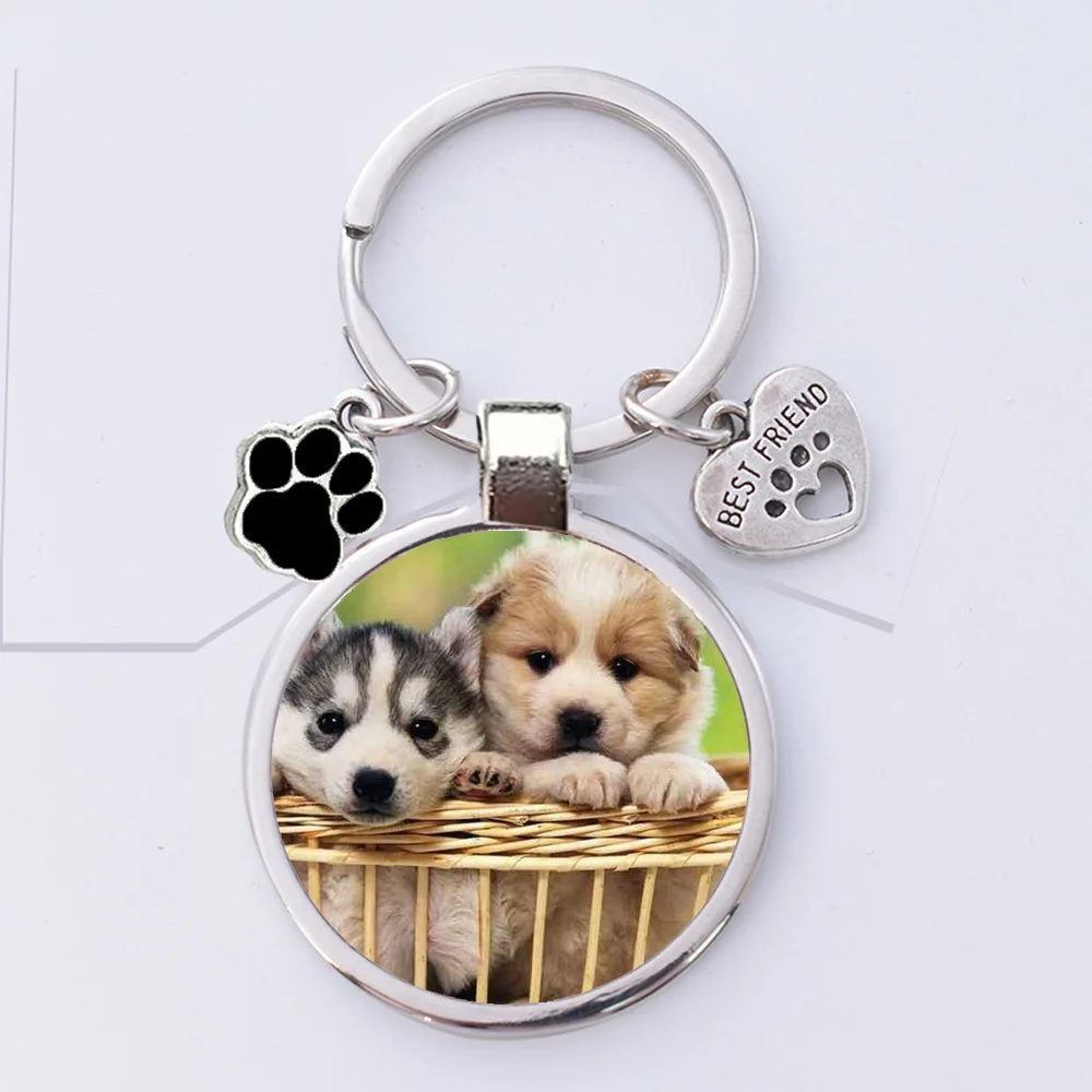 

20 шт./лот, металлические сублимационные заготовки, брелки в виде собачьей лапы, брелок для ключей, теплопередающая печать, пустые материалы «сделай сам»