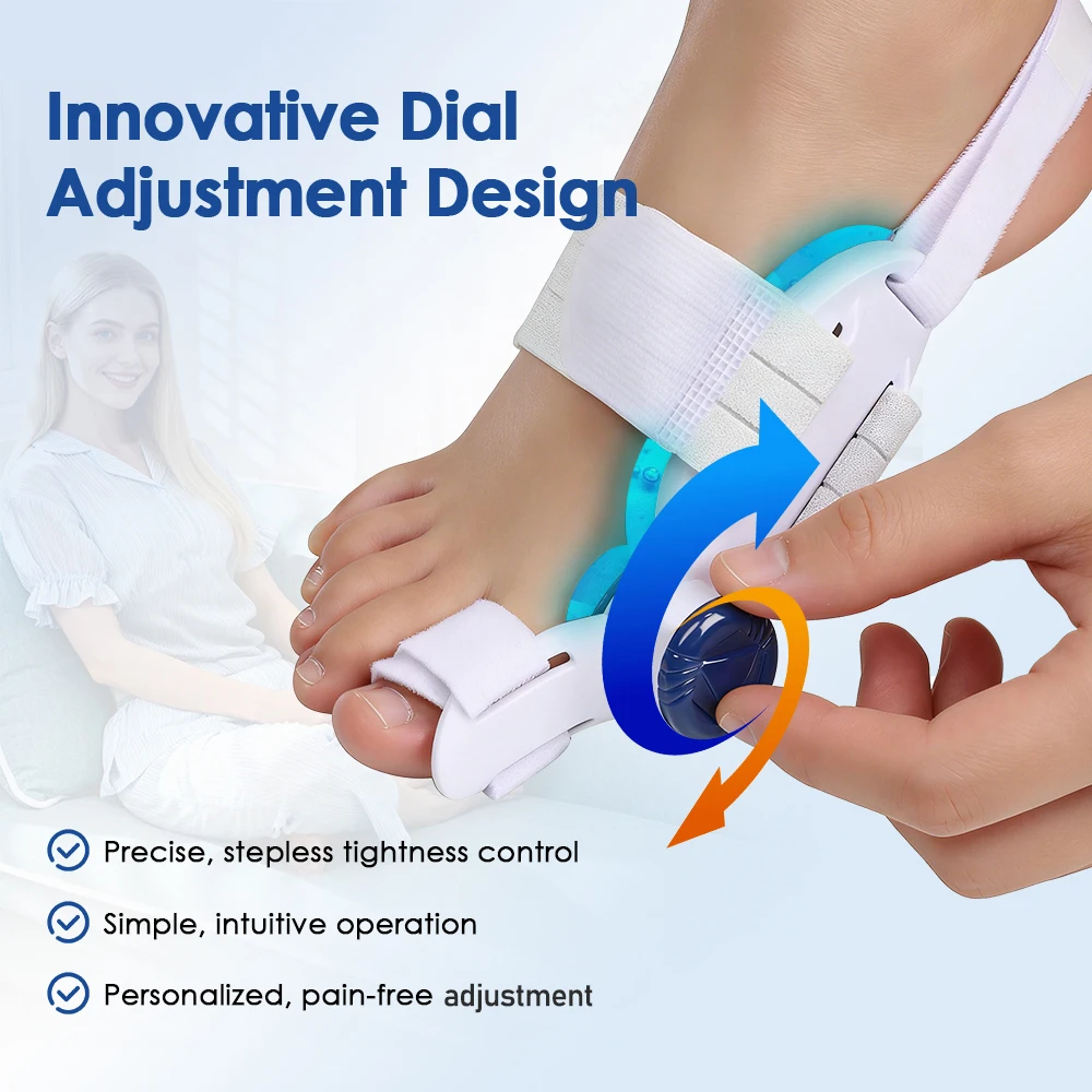 Adjustable Big Toe Splint with Cooling Pad
