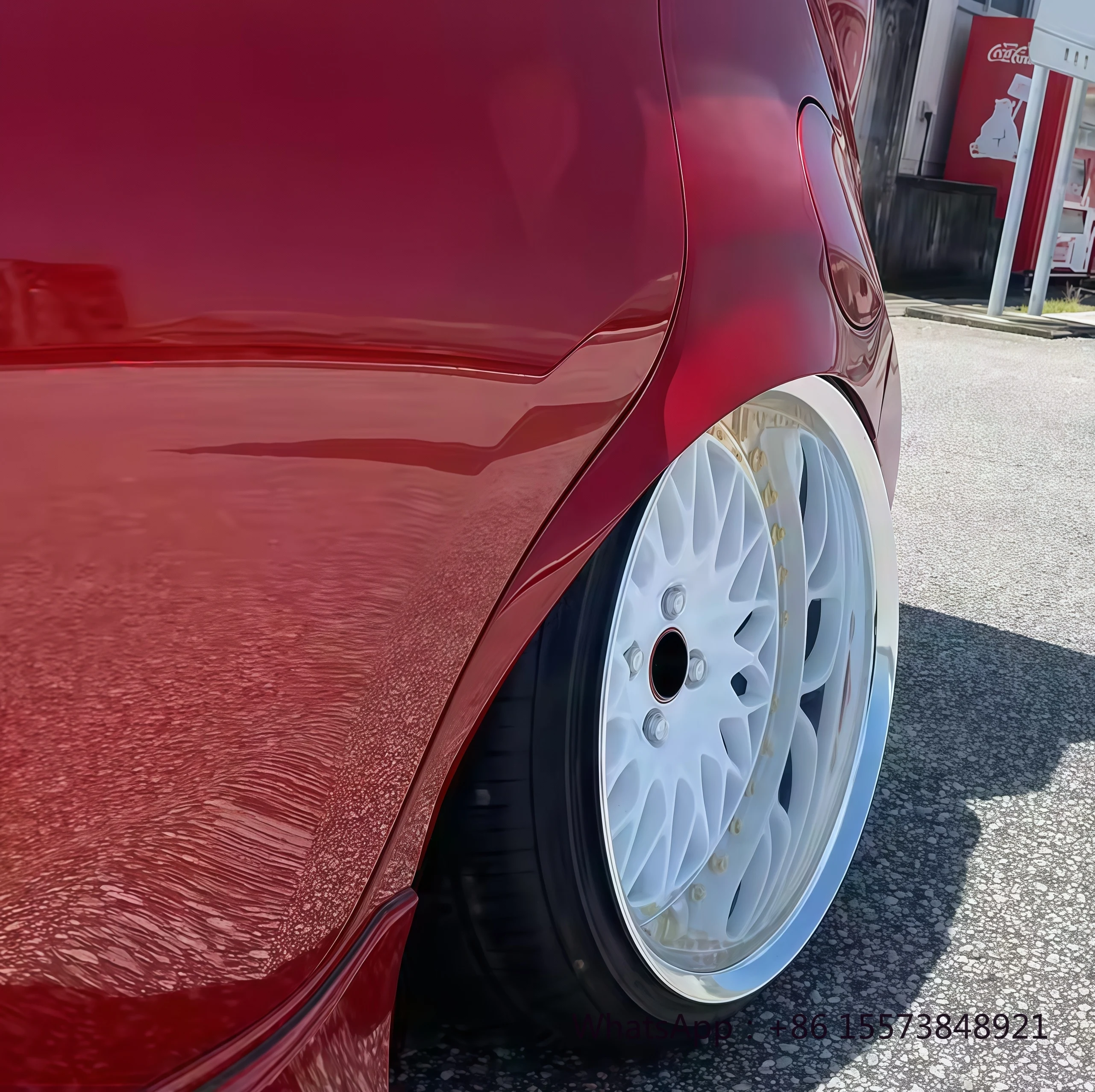 

3 Pieces Forged Wheels 4x108 4x114.3 4x100 15" 16" 17" 18" Inch Alloy 4 Hole Car Wheels for Mini Cooper Smart