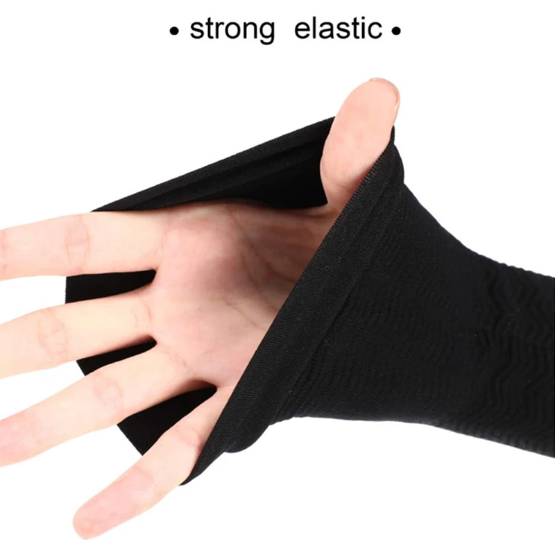 Women's Elastic Compression Arm Sleeve Slimming Weight Loss Shaper Breathable Scar Cover Arm Protector for Fitness Improvement