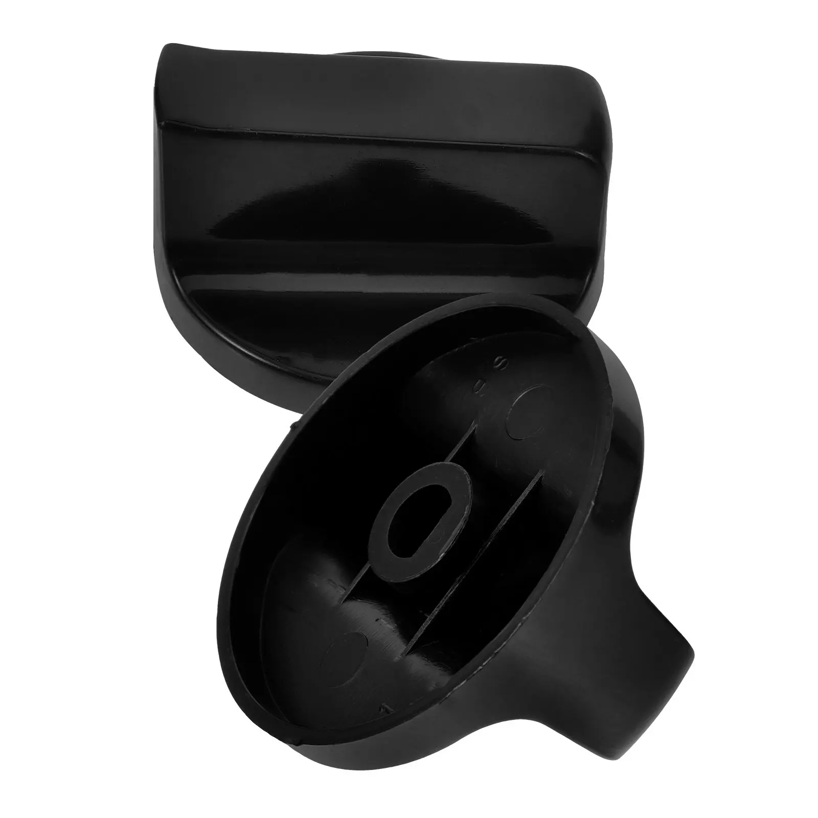 2Pcs Gas Stove Knobs Plastic Replacement Stove Controls Kitchen Cooker Knobs Universal Surface Burner Oven Range Accessories