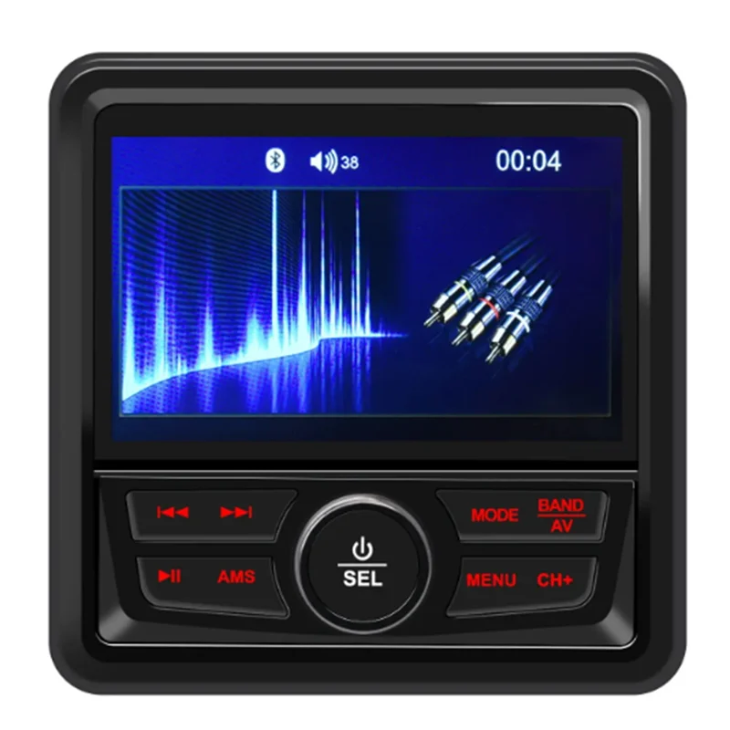 Marine Radio For Yacht ATV UTV Digital Media Audio Playe Waterproof Boat Accessories