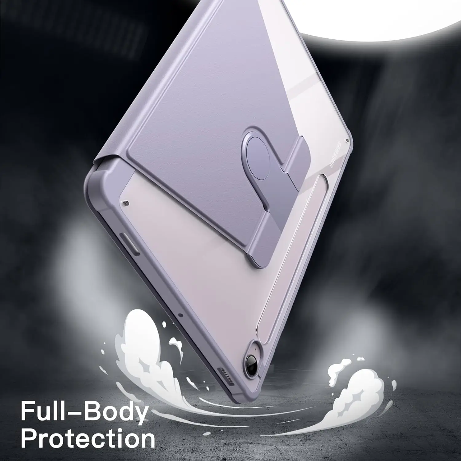 For Samsung Galaxy Tab S10 FE/S9 FE 10.9inch/Galaxy Tab S9 11inch Case with Pen Holder 360 Degree Rotation Stand Auto Wake/Sleep