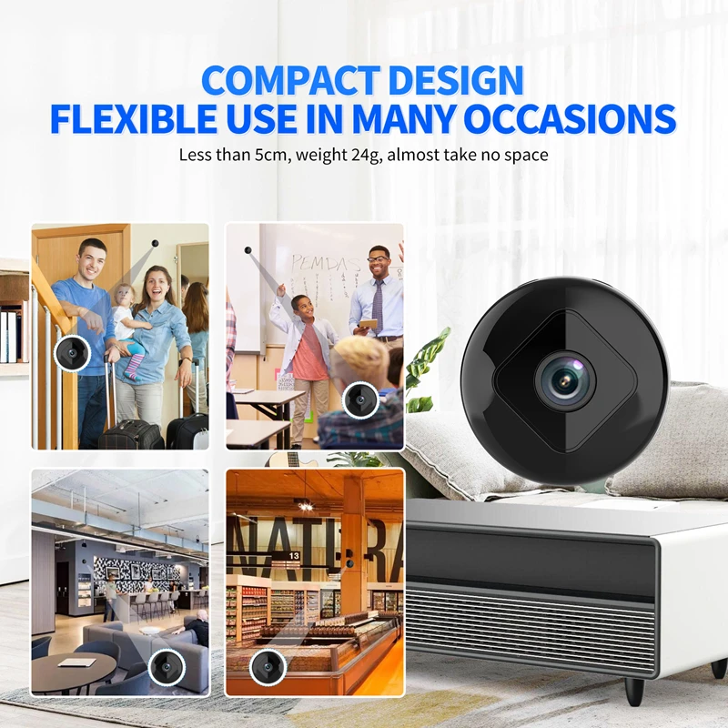 Popular Mini Camera Private Model Wireless Network 1080P Camera HD High-Definition Wifi Sports DV Home