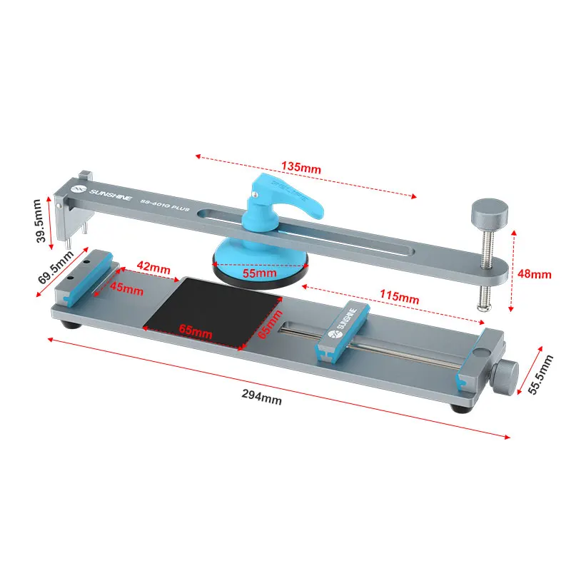 Imagem -06 - Plus Removedor de Tela sem Aquecimento Lcd Screen Splitter Quick Screen Removal Fixture para Iphone Ipad Clamping Sunshine-ss601g