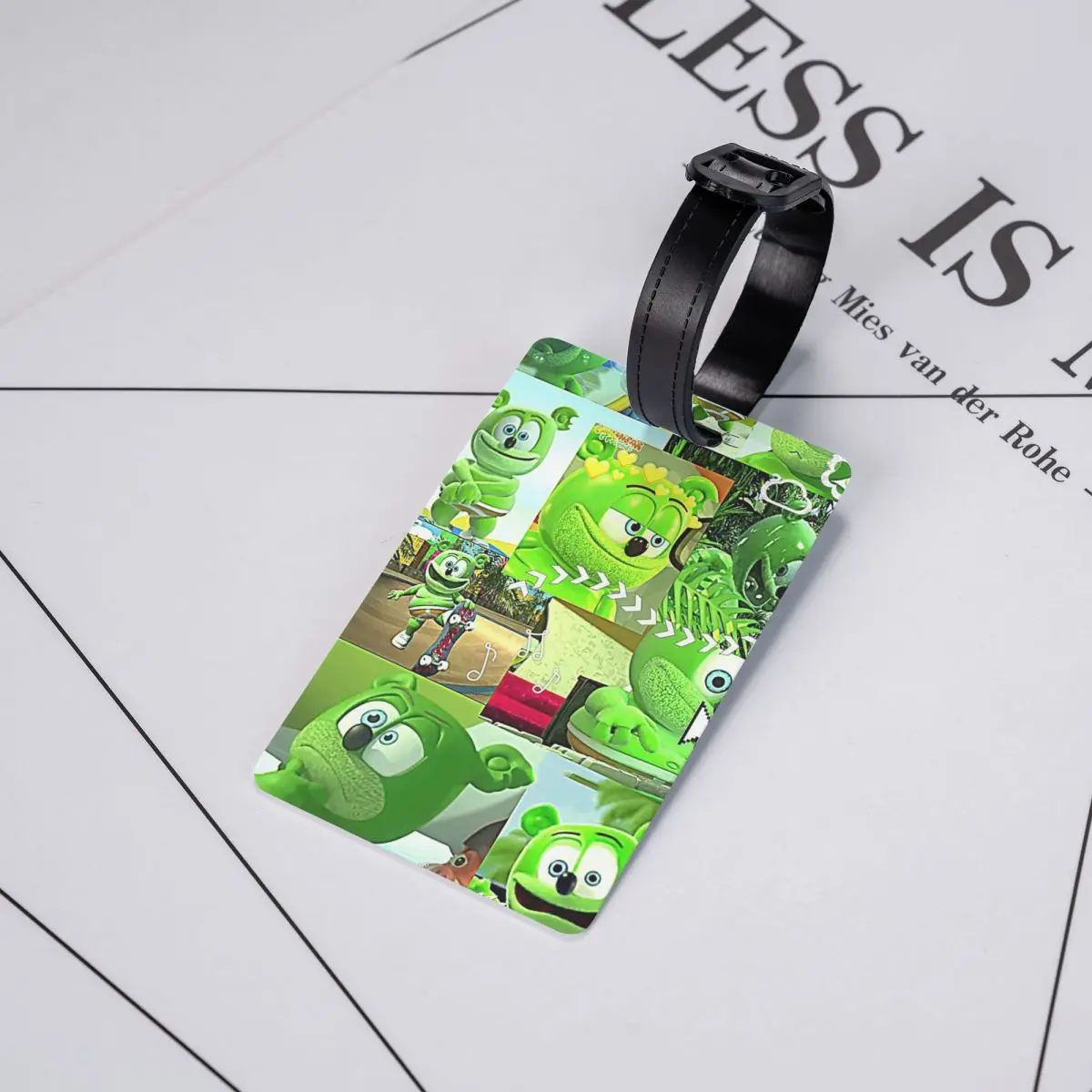 

Бирки для багажа Gummibar (Мишка Гамми) – аксессуары для чемоданов, этикетки для путешествий, держатели для багажных бирок, именные бирки для идентификации и адреса