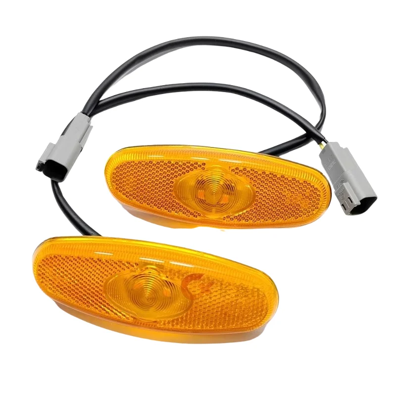 Luzes de marcação laterais Zoomlion Crane ZTC LED luzes de advertência de contorno para corpos de caminhões