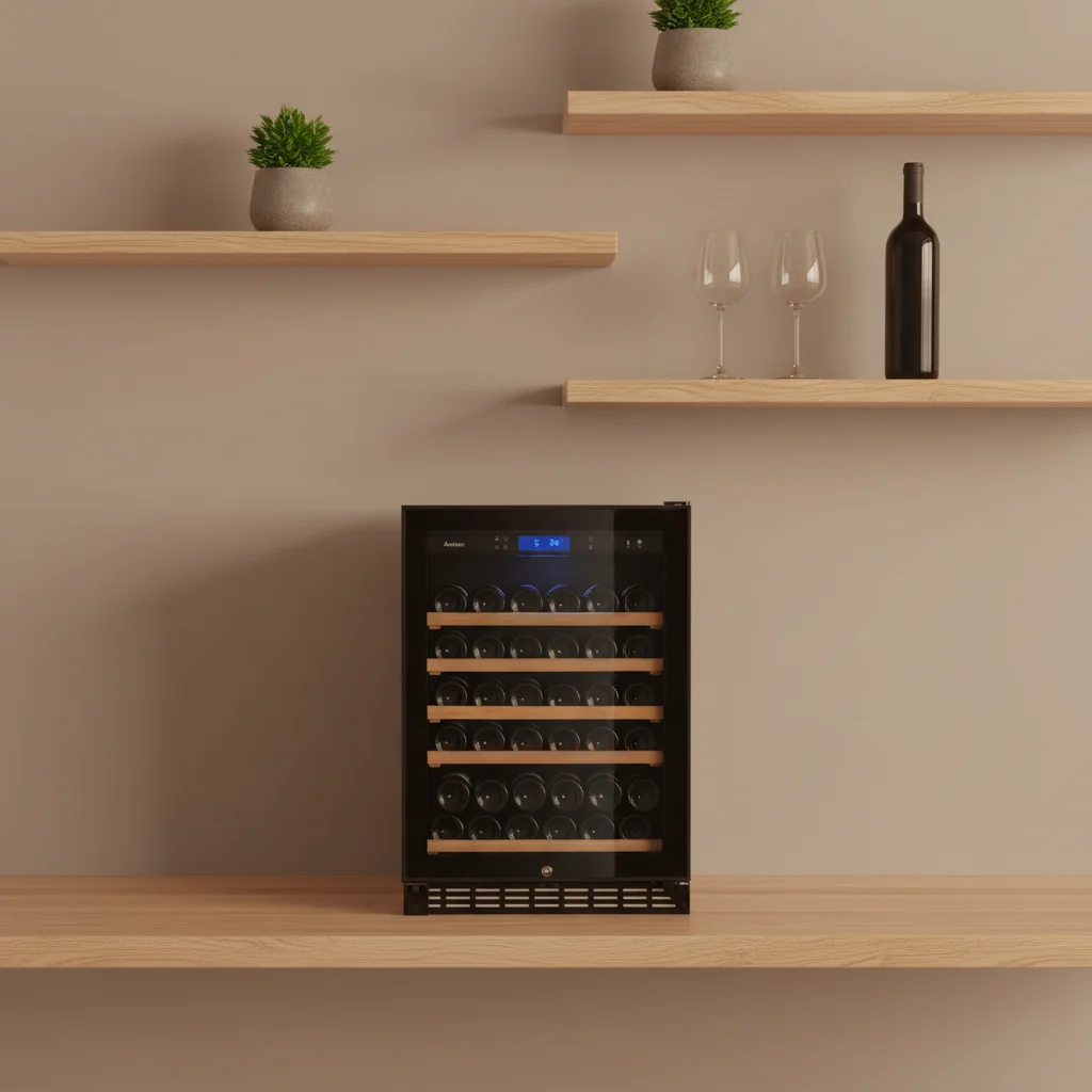 Red Wine Cabinet Refrigerator Hotel Western Restaurant Temperature Control Red Wine Display Fridge
