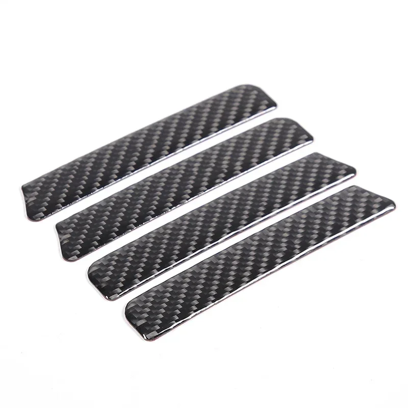 

For Land Rover Defender 90 110 130 2020-2024 Soft Carbon Fiber Car Inner Handle Cover Trim Sticker Interior Car Accessories