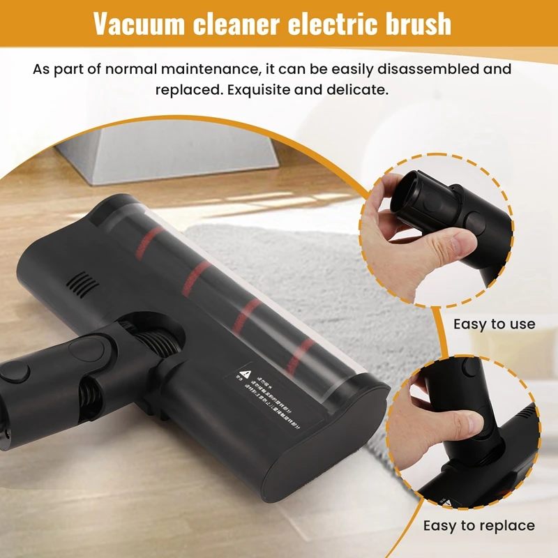 Electric Brush Head For Dreame T30 Carpet Brush Parts,For Xiaomi Dreame Vacuum Cleaner Accessories