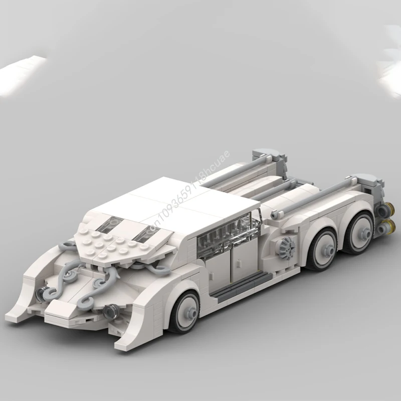 

432 шт. MOC Дух Немо Легенда о Необыкновенных Джентльменах, городской Чемпион, суперкар, строительные блоки, образовательный подарок «сделай сам»