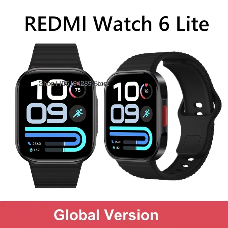 Global Version Redmi Watch 6 lite Long battery life New  Ultra-HD large-screen experience Enhanced Sports Features