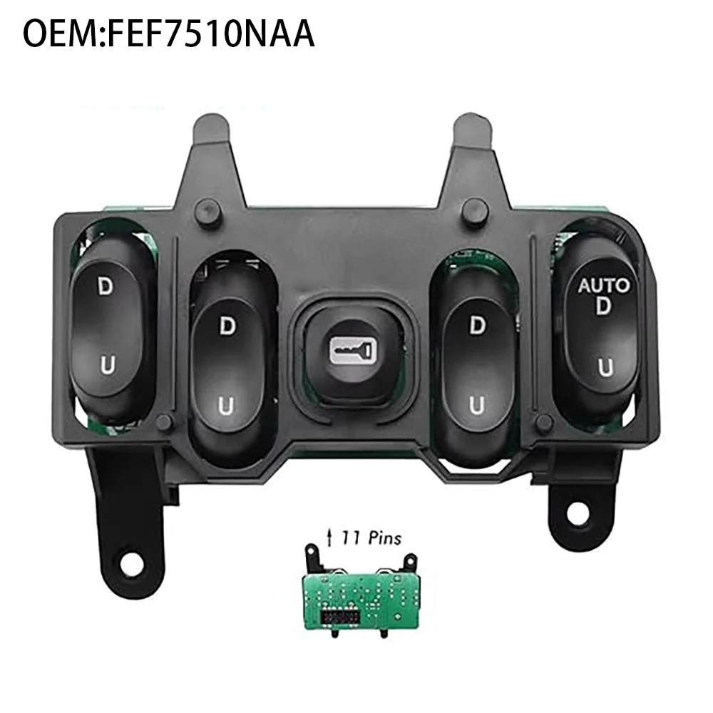 Accesorios de coche FEF7510NAA interruptor automático interruptor de Control principal de ventanilla principal para Ford Falcon Fairmont 94DA14505AC