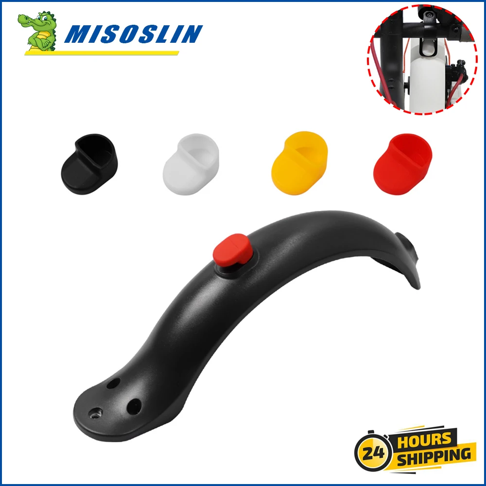 Electric Scooter Rear Fender Hook For Xiaomi M365 Pro Skateboard Sleeve Buckle Cap Silicone Sleeve Cover Mudguard Accessories