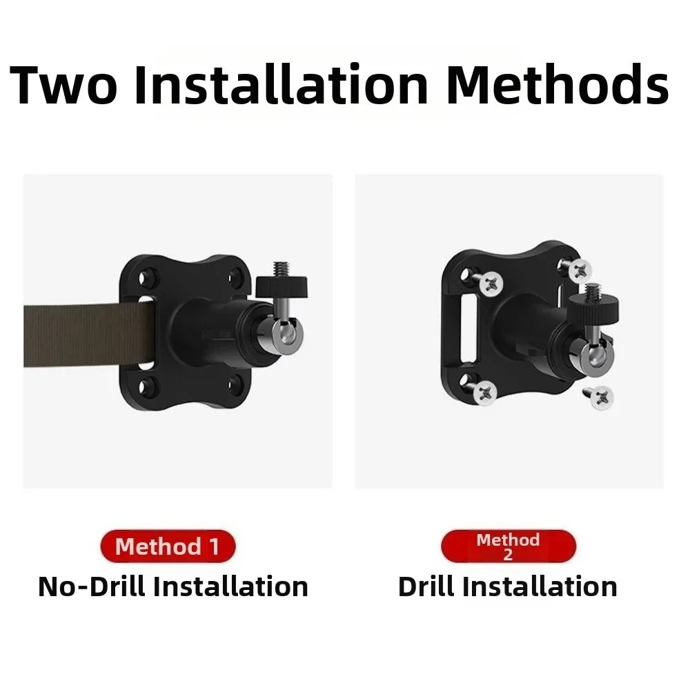 Outdoor Accessories Adjustable Solar Panel Mount Bracket Universal No Drill Outdoor Camera Holder Wall Mount Stand Solar Panel