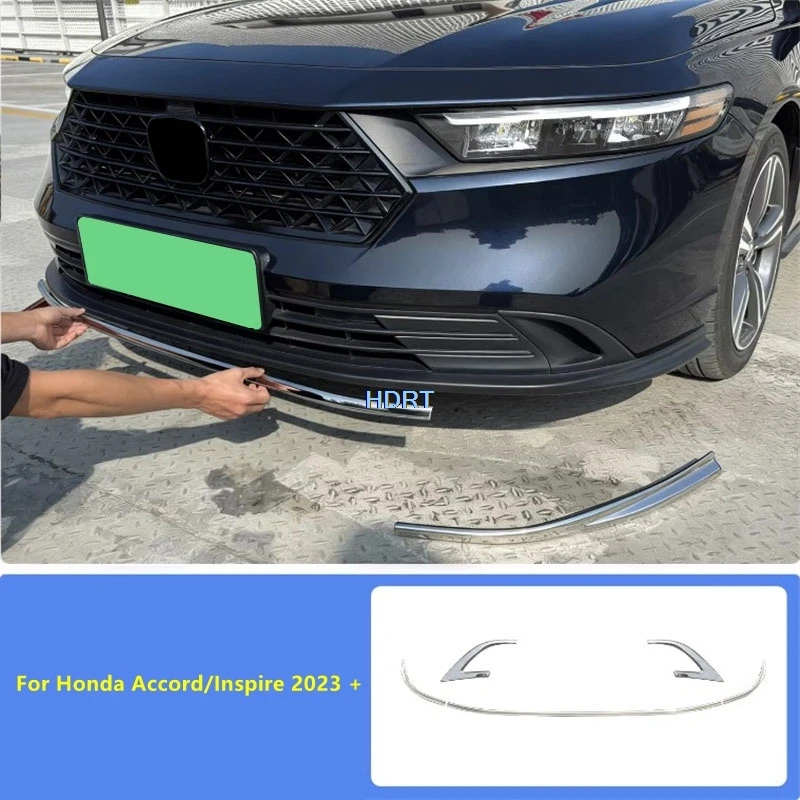 

Car Style Front Rear Bumper Racing Grills Corner Fog Light Trim Accessories Exterior Sticker Fit For Honda Accord/Inspire 2023 +
