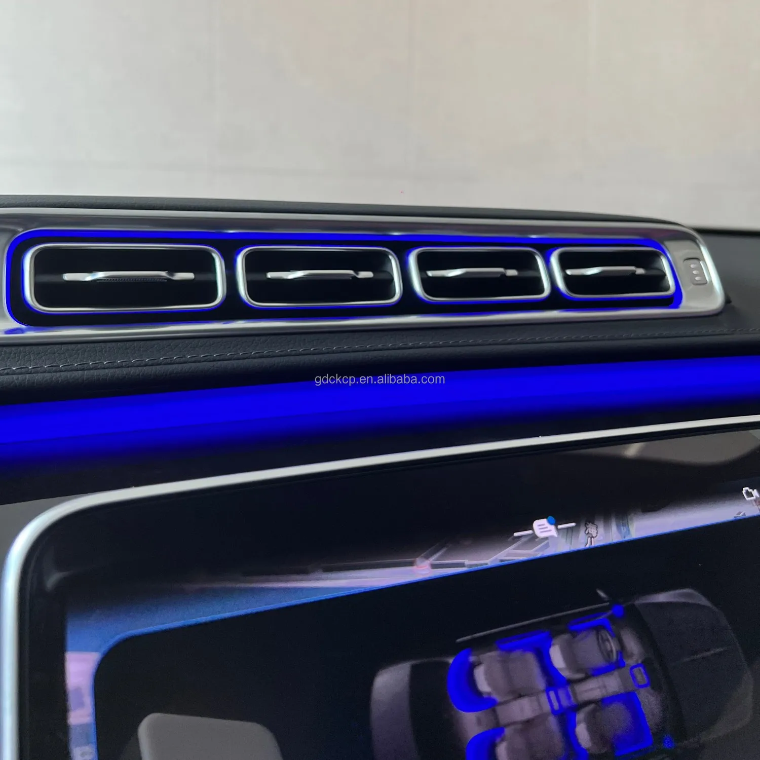 W223 LED-trend omgevingslicht voor Mercedes-Benz S-Klasse W223 lichtgevende trend 64-kleuren omgevingslicht