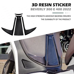 For Beverly 300 e 400 2022 Motorcycle Accessories Waterproof Protective Sticker Tank Pad Sticker 3D Epoxy Resin Sticker