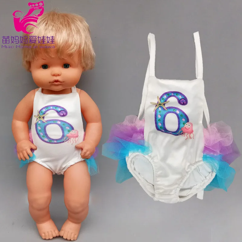 40cm doll Sequins dress shirt set for 42cm Nenuco Ropa y su Hermanita 17 inch baby doll clothes