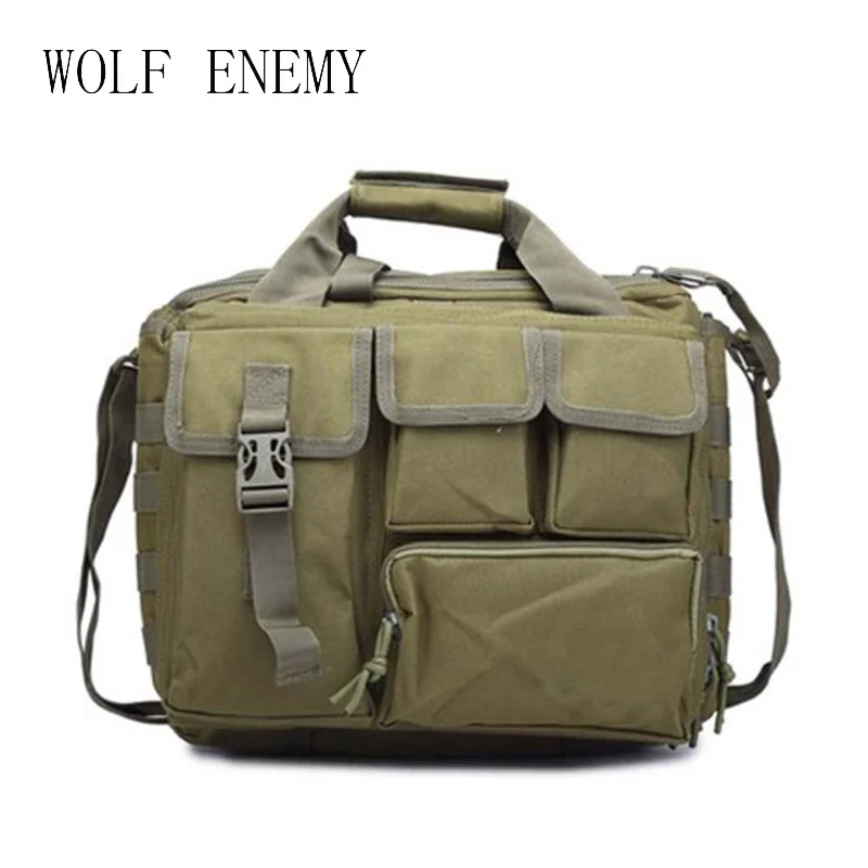 Hunting Backpack Tactical Molle Nylon Messenger Shoulder Bag Laptop Handbags Briefcase Outdoor Multifunction Climbing Bag