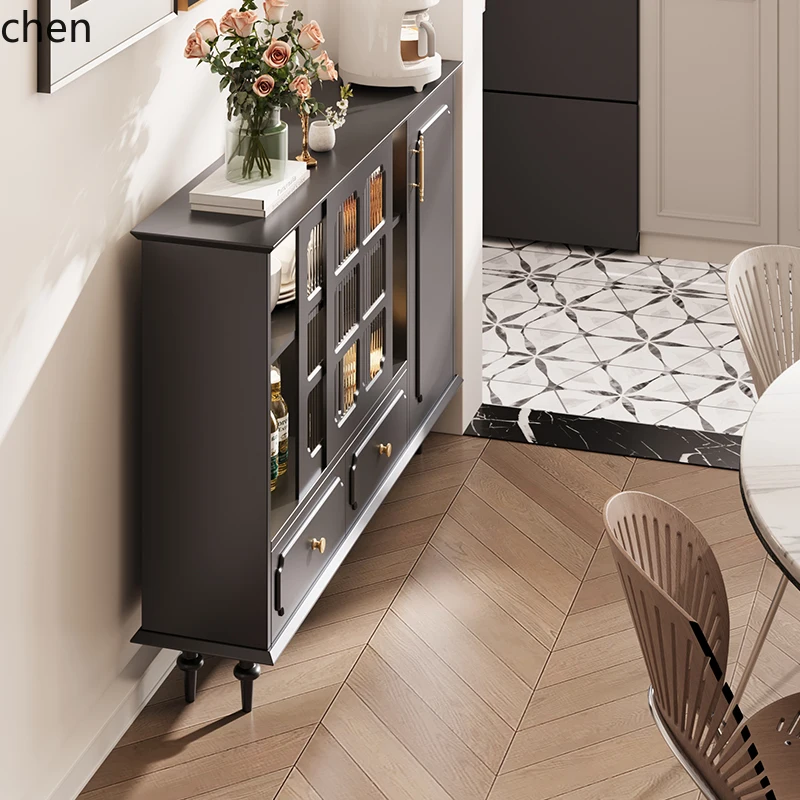 

YFY light luxury coffee table TV cabinet combination set simple Italian wind rock slab tea table floor cabinet household