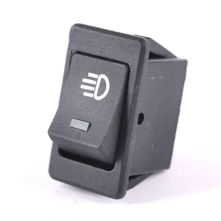 12VDC retrofit switch Automotive fog lamp rocker switch 4P with LED work indication