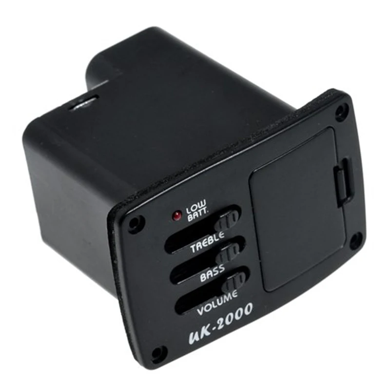 Belcat Uk-2000 Спиральный пьезокабель Eq и предусилитель для гавайской гитары (без батареи) Богатая