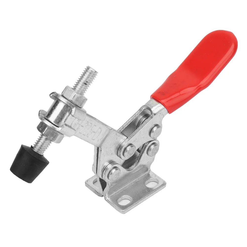 GH-225D Horizontal Toggle Clamp 227kg/500lbs Holding Capacity Welding Fixture Presser Quick Release Clamp for Workshop Jig