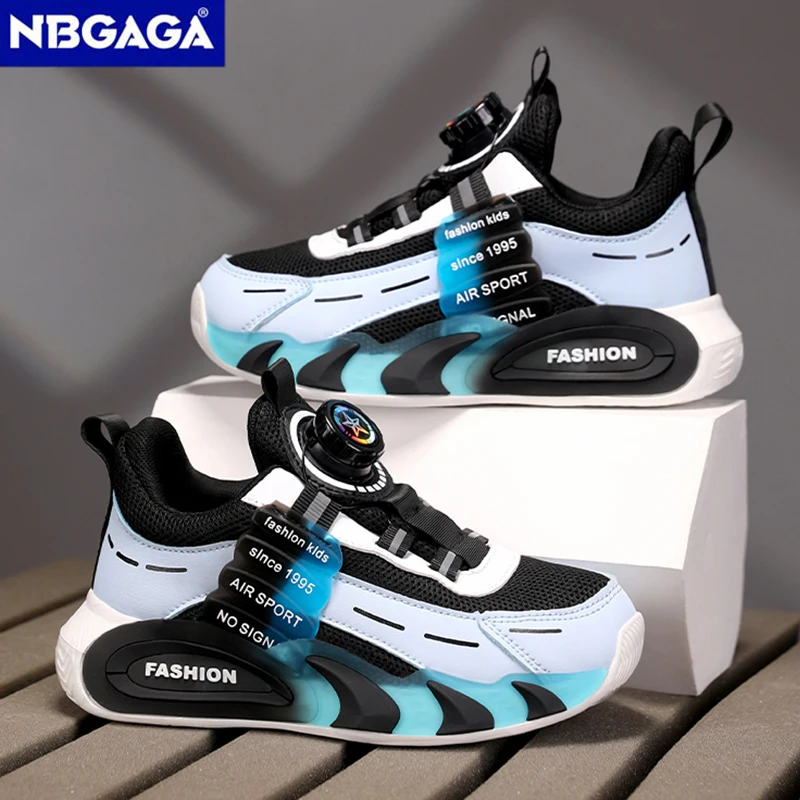 

Fashion Children's Casual Sneakers Summer Breathable Mesh Basketball Shoes for Children Boys Sport Running Non Slip Size 28-39