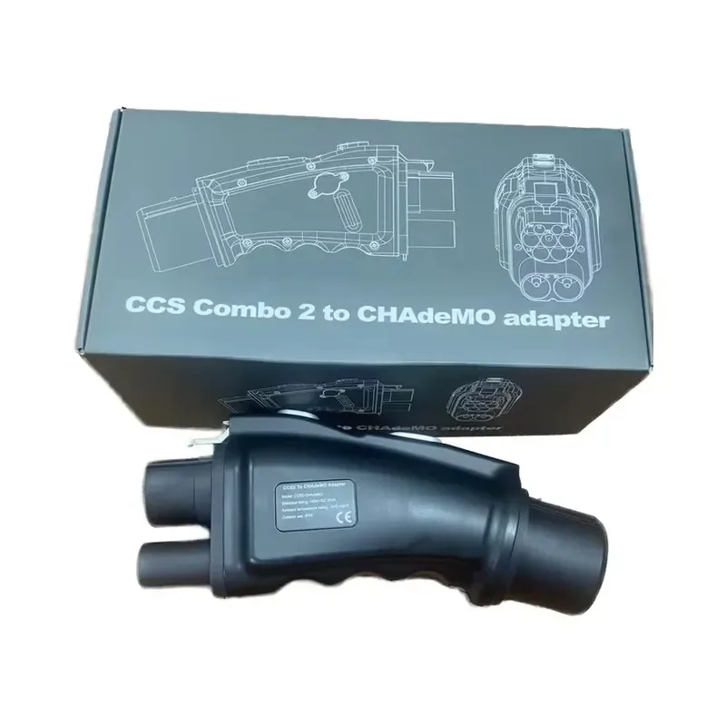 Hot Sale New CCS2 to CHAdeMO Adapter 250A Max DC Fast Charging Converter for Electric Cars