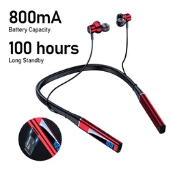 EARDECO Sport HiFi Wireless Headphones Noise Canceling Bluetooth Headphone Bass Stereo Music Bluetooth Earphone HD Microphone