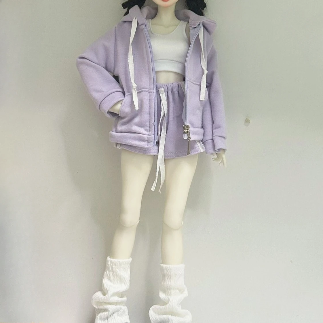 1/4 ドール服スーツコート + ショートパンツ 45 センチメートル Bjd