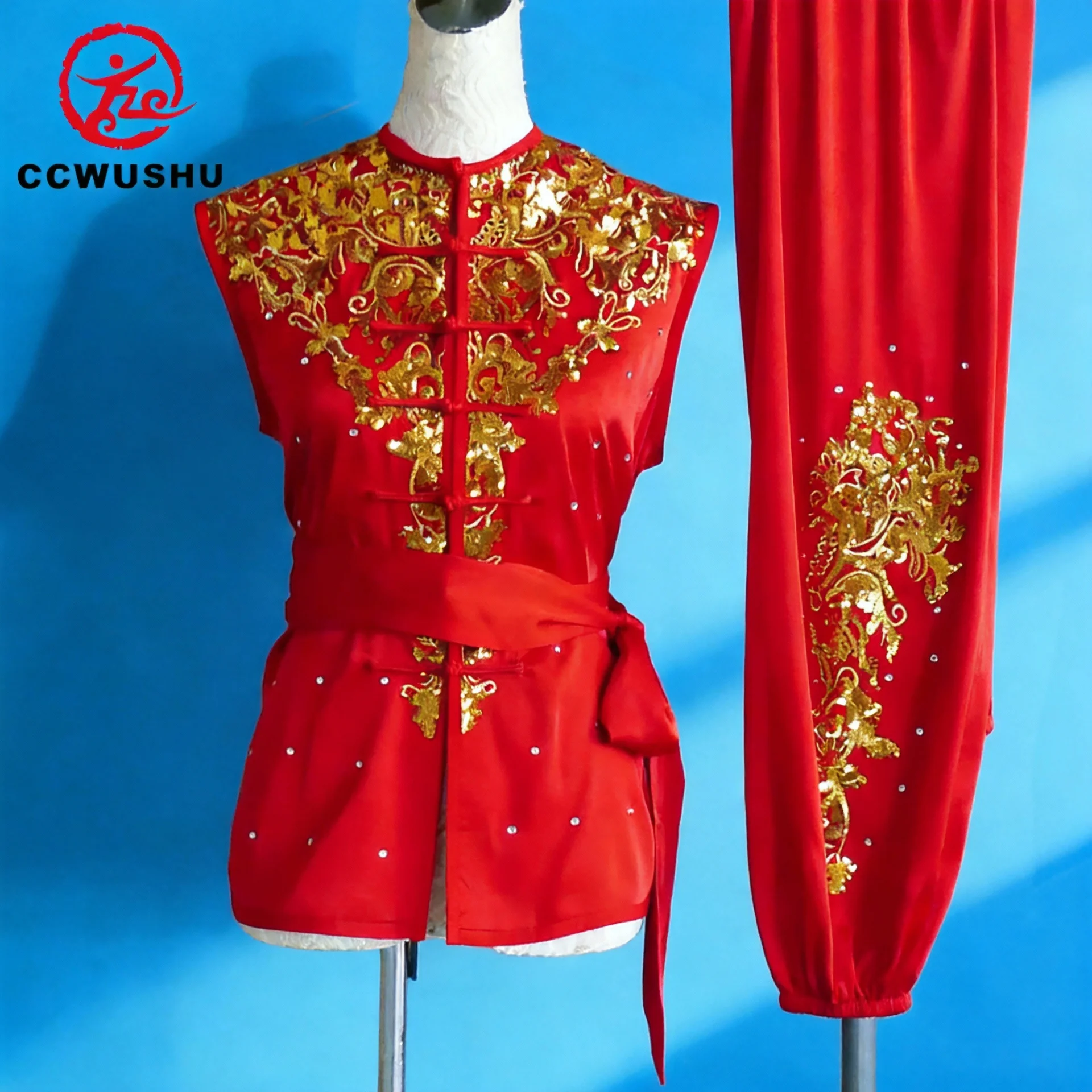 

Китайская одежда для занятий наньцюань, униформа для чанцюань, одежда для соревнований по боевым искусствам, вышитая одежда для кунг-фу, наньцюань, таолу, униформа.