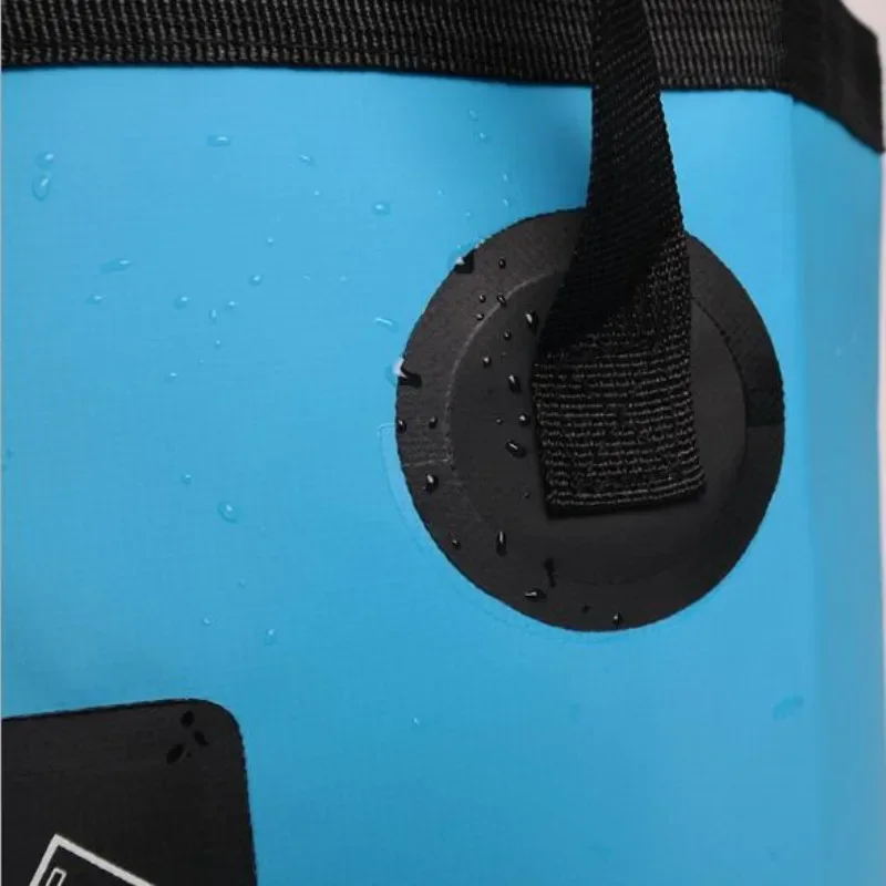 12L 20L Waterproof Water Bags Fishing Folding Bucket Portable Bucket Water Container Storage Carrier Bag