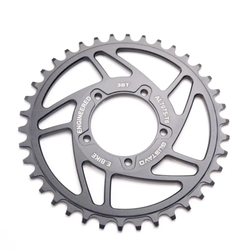 GUSTAVO Electric Bicycle Ebike Chain Wheel Chainring Blade for BAFANG BBS01 BBS02 Mid Drive Motor Sprocket 36T 38T 40T