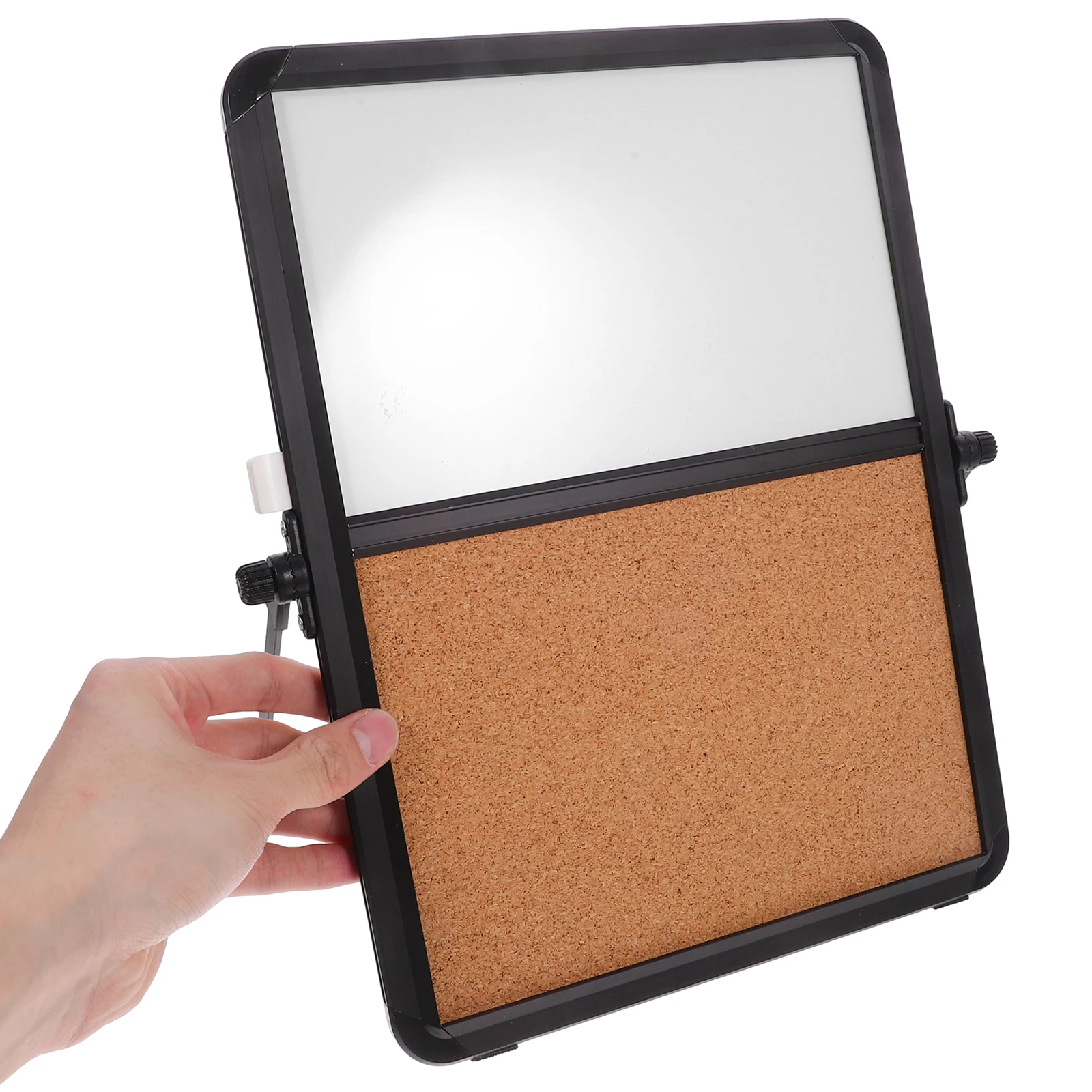 

Desktop Cork Bulletin Board Lightweight Decorative Pin Display Memo Message Reminder Office Home Organizer Push Desktop Decor